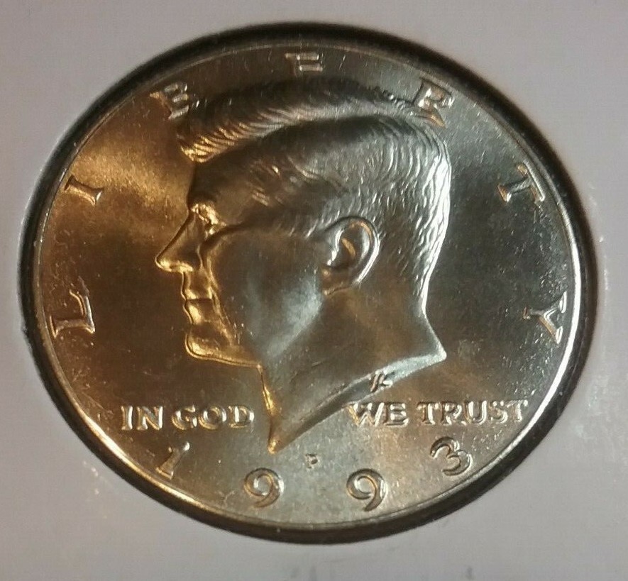 1993 Kennedy P Half Dollar - BU - Uncirculated