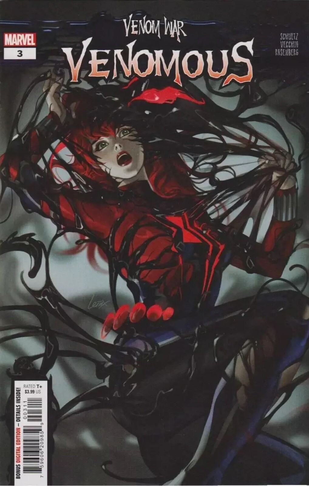 VENOM WAR VENOMOUS #3  CVR A LEIRIX LI MARVEL COMICS NM 2024