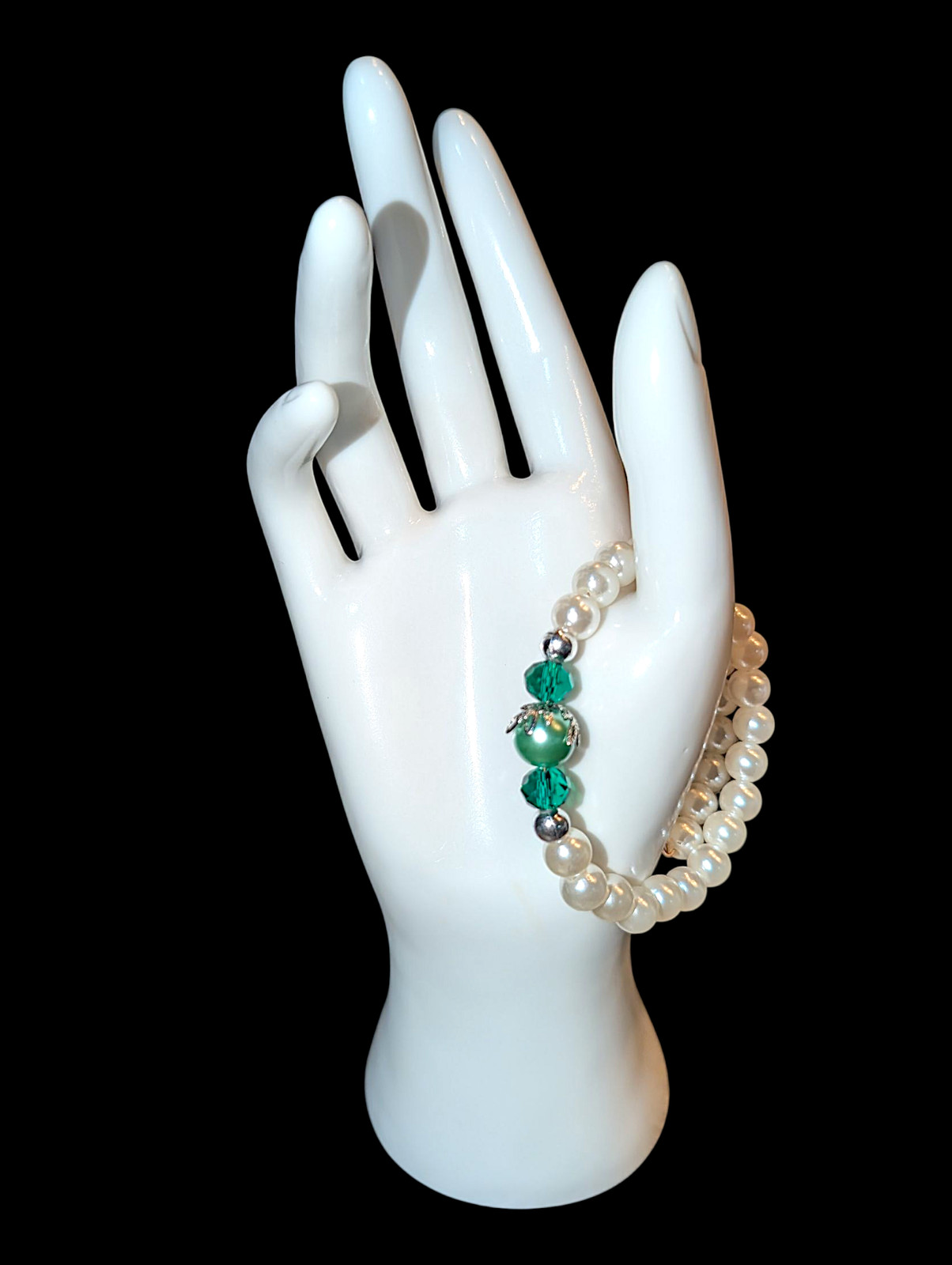 Forest Flower Pearl #1 Bracelet