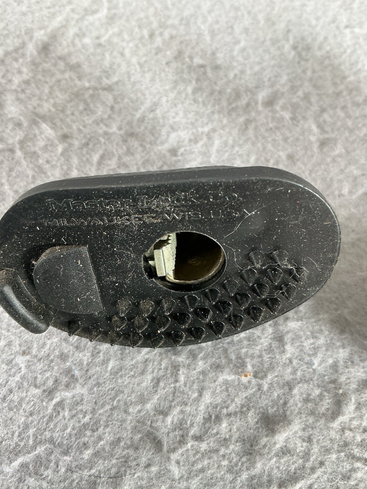 Vintage Master Lock MADE IN USA!! Keyed-Alike Gun Lock, trigger lock