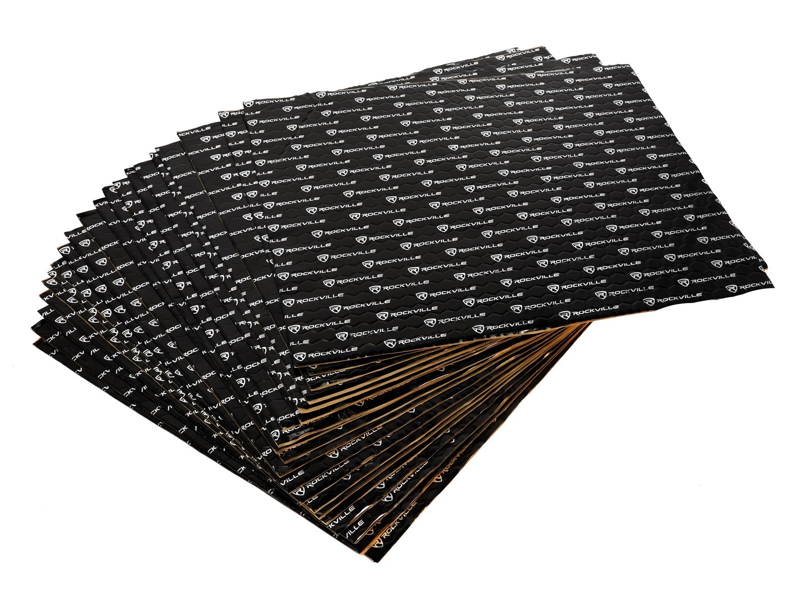 Rockville RockMat 50-20 50 Sq Ft 2MM 80 MIL Sound Vibration Deadener Car Kit