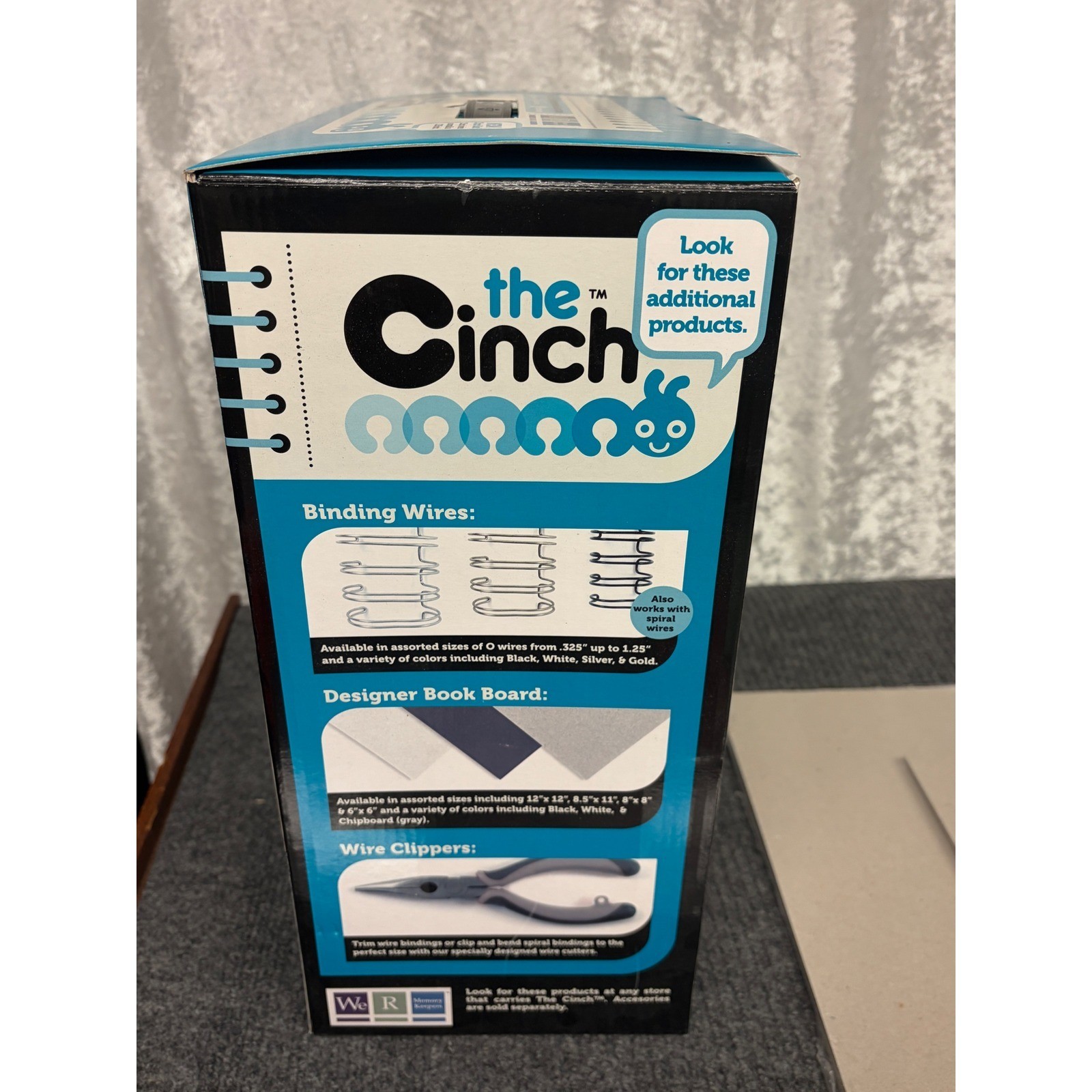 We R Memory Keepers The Cinch Ver 2 Book Binding Tool Bundle w/ Wires & Board