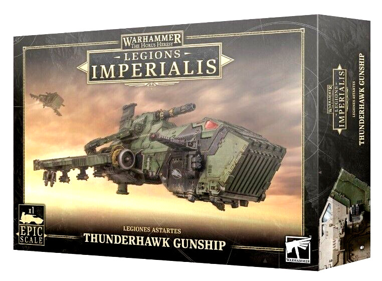 Legions Imperialis Thunderhawk Gunship Legiones Astartes Warhammer Aeronautica