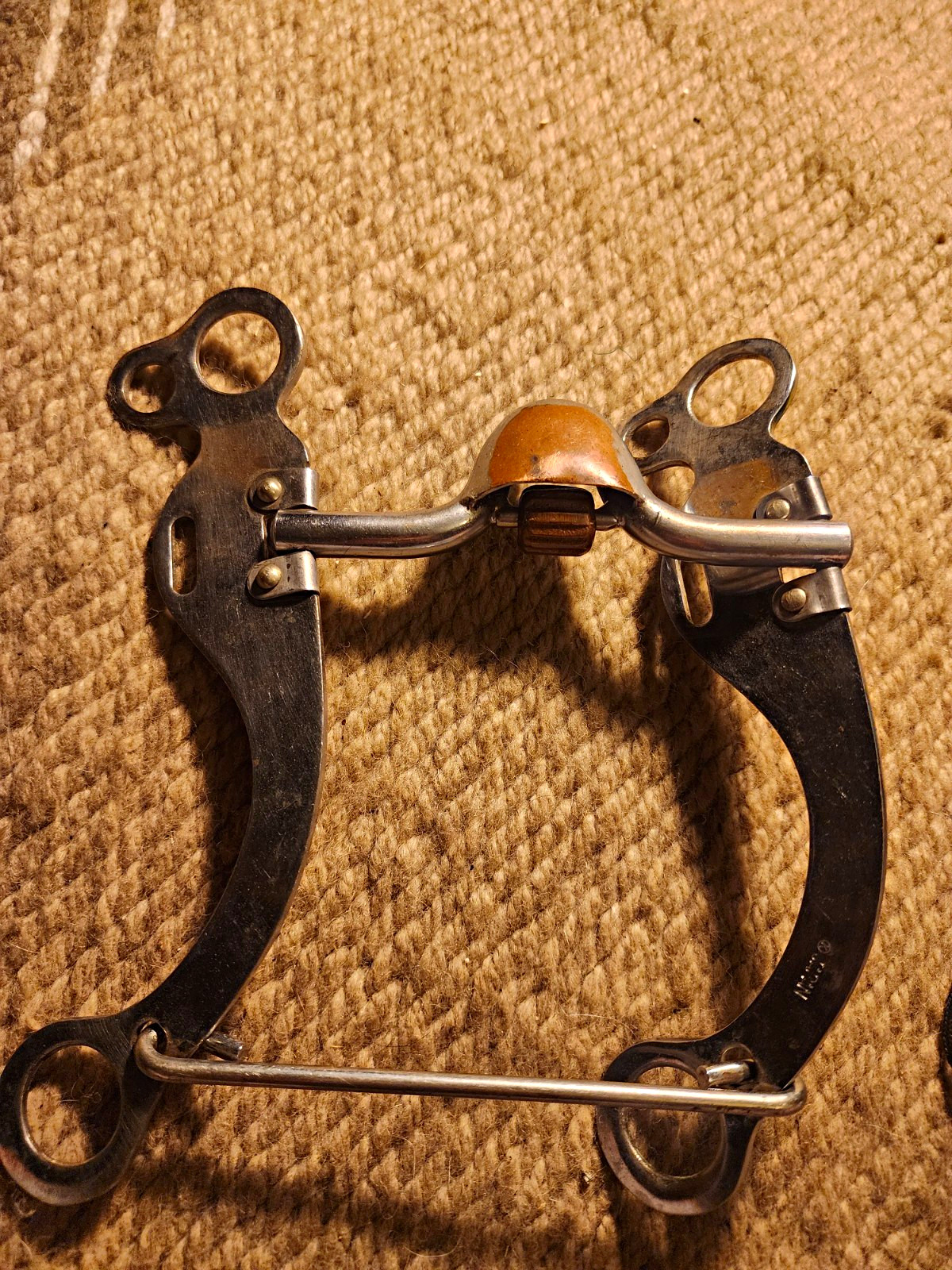 Western Port Bit with Roller