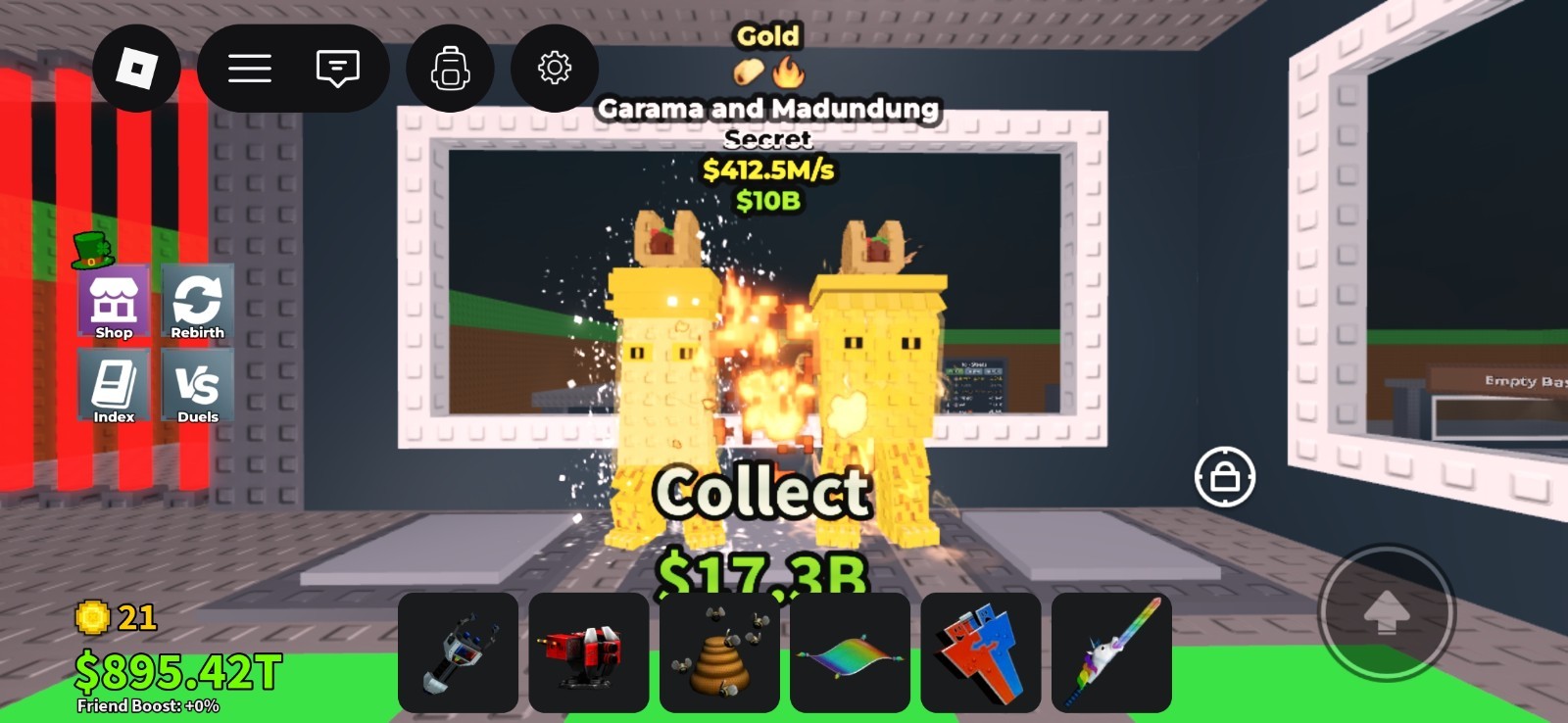 Roblox Gold Secret Garama Madundung Game Item Virtual Asse BUY NOW RARE