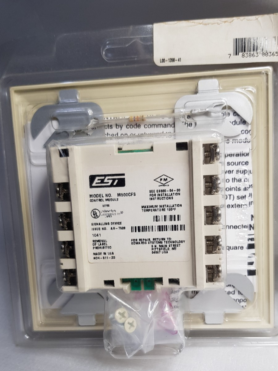 EST MODEL NO. M500CFS CONTROL MODULE (NEW) OLD INVENTORY
