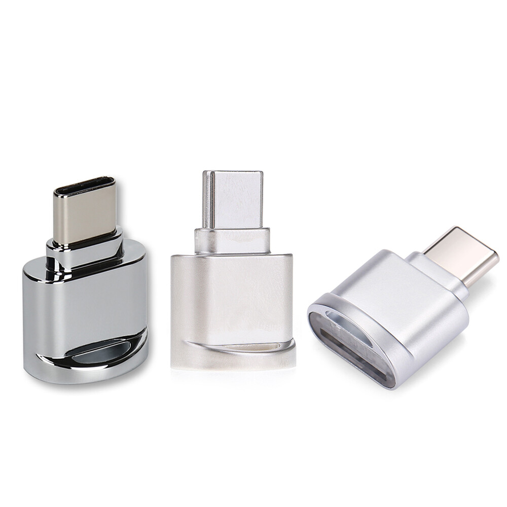 USB Type C Alloy TF Flash Memory OTG W7A1