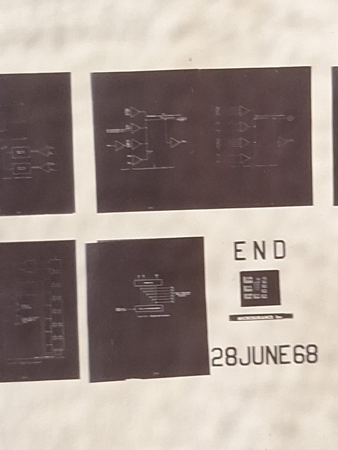 Vtg Military Microfiche Message Buffer System Proposal 1962 CPP-341