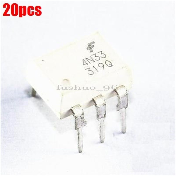 20pcs DIP6 photo transistor 4N33 Fsc new ic bt #lk