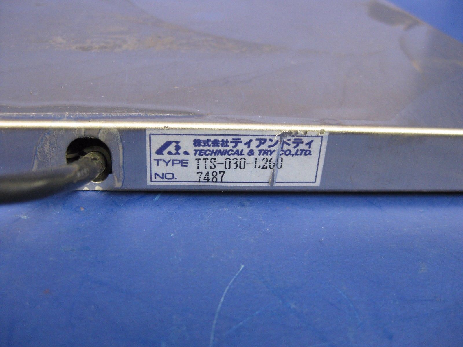TECHNICAL & TRY MX 7500 Controller, MX-7512-030-D and Weight Sensor TTS-030-L260