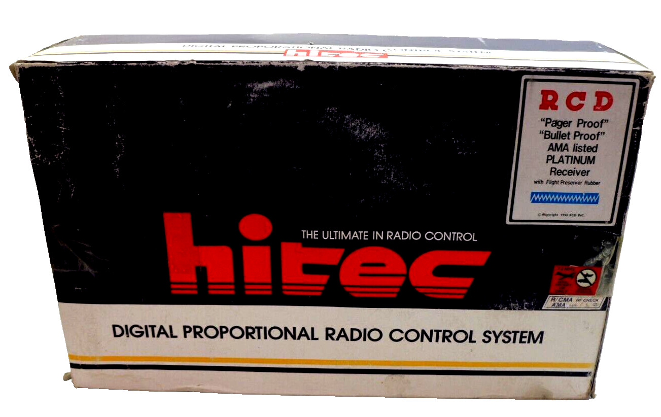 HiTec 6 Channel Focus 6 FM 6 Ch Digital Proportional Radio Control SYSTEM in Box