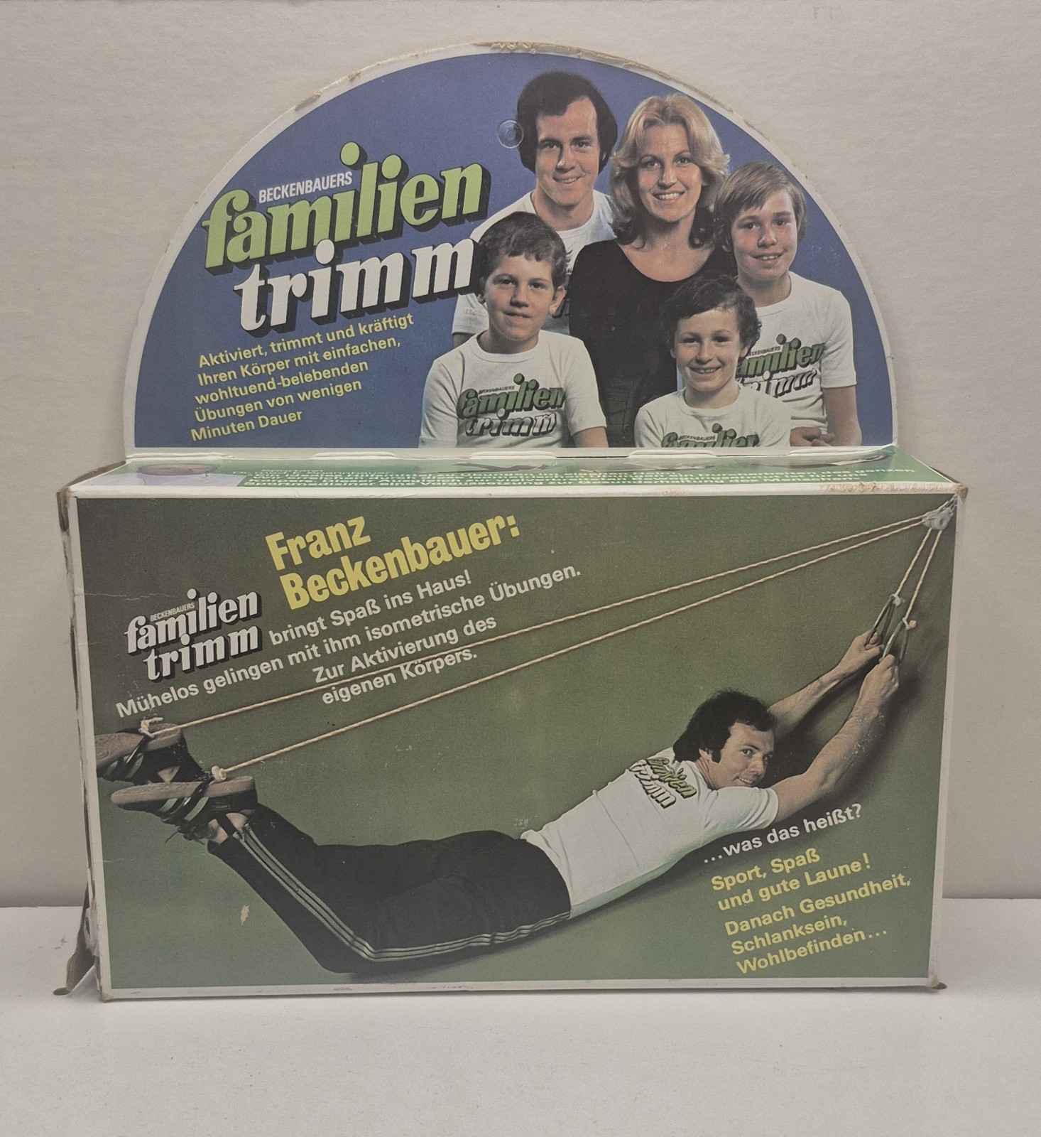 VTG 1970's Franz Beckenbauer Familien Trimm (Family Trim) Stretches Strengthens