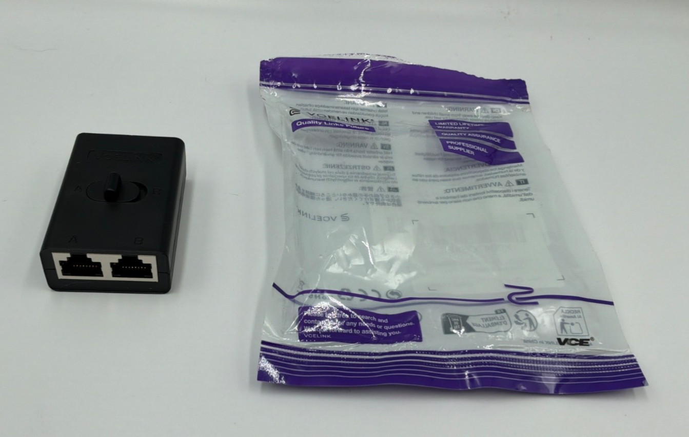 VICELINK Network Switch Splitter, Selector 1–pack￼