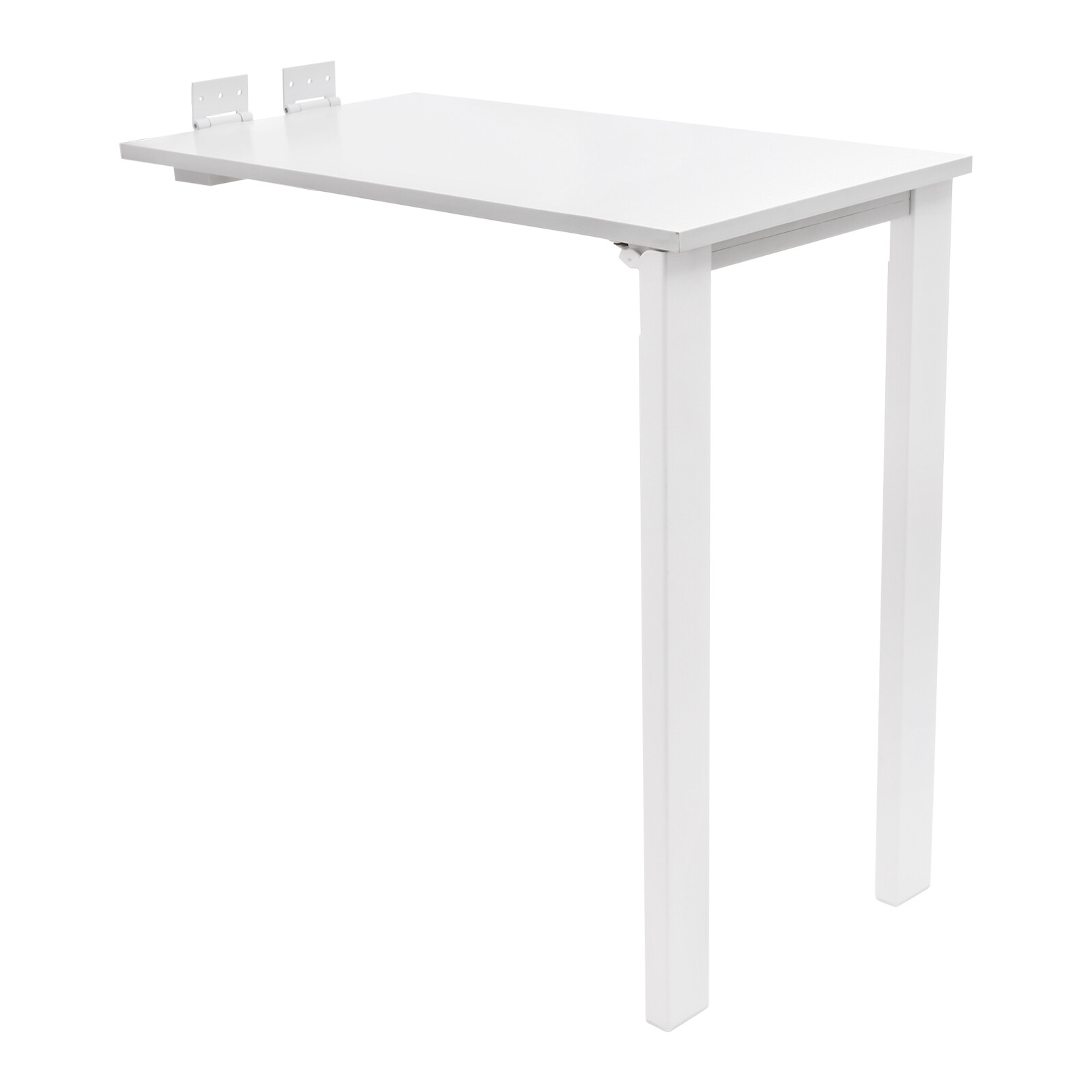White Wall Mounted Folding Table Wood Folding Dining Table Folding Table US~
