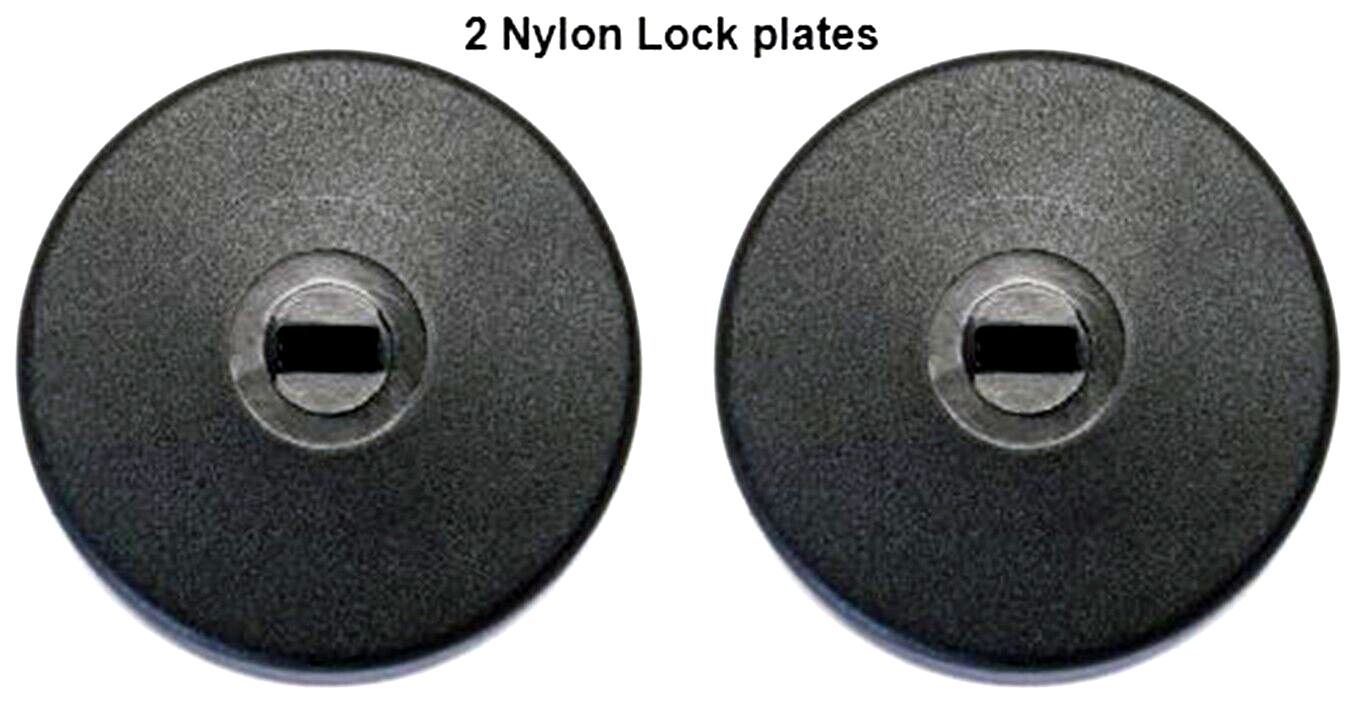 Adhesive Security Plate with Slot for Cables To Lock Down Laptops, Tablets