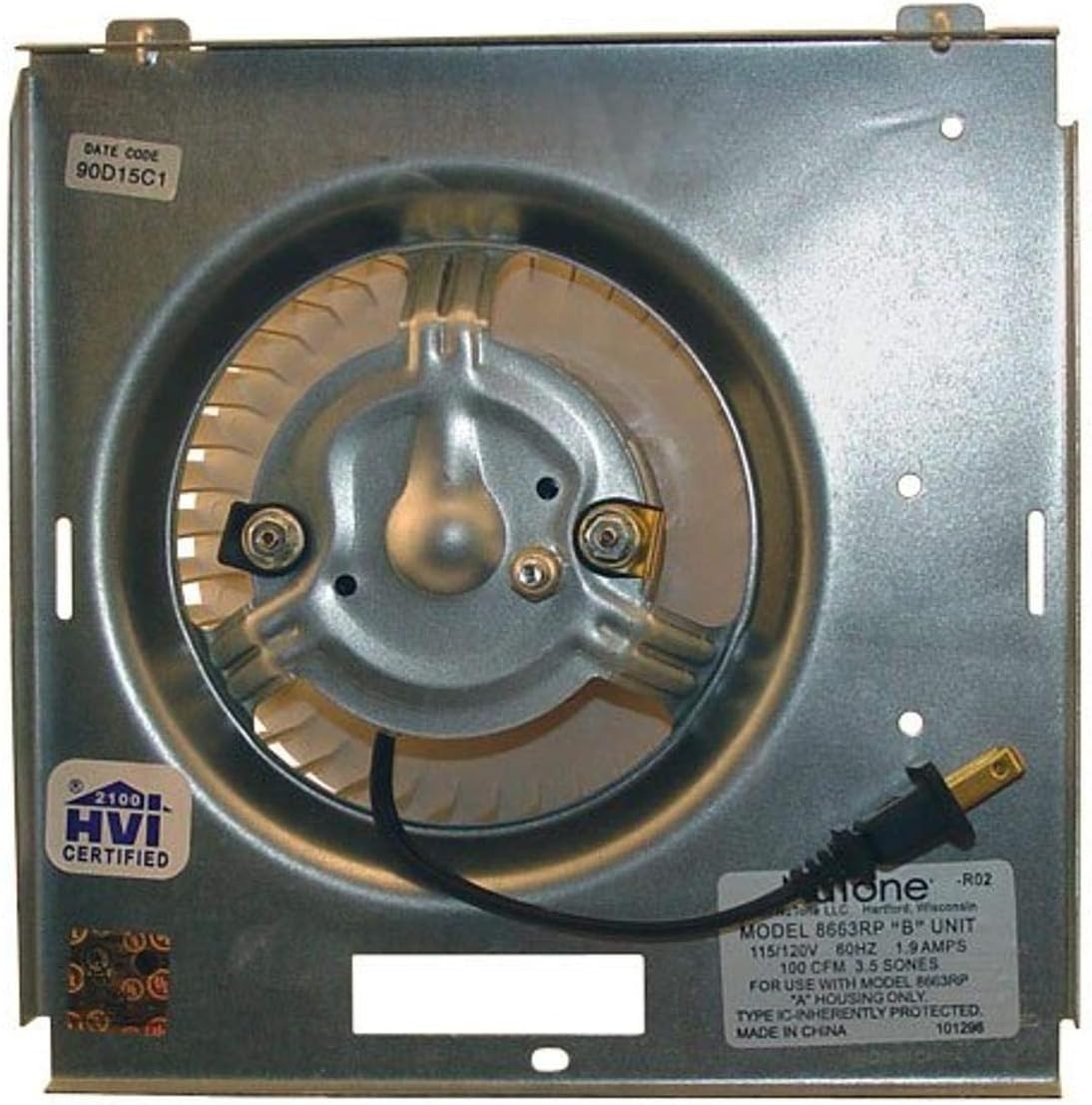 S97017706 Ventilation Fan Motor Assembly
