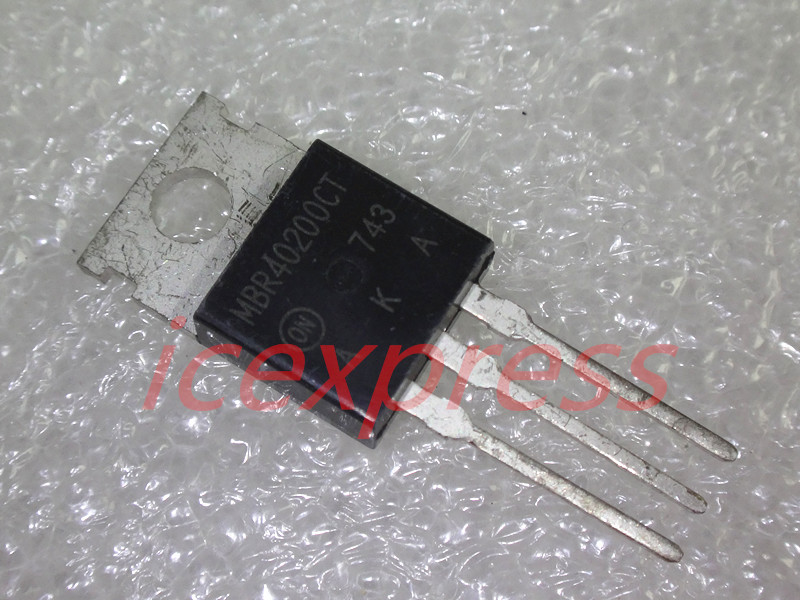 10PCS MBR40200CT TO-220