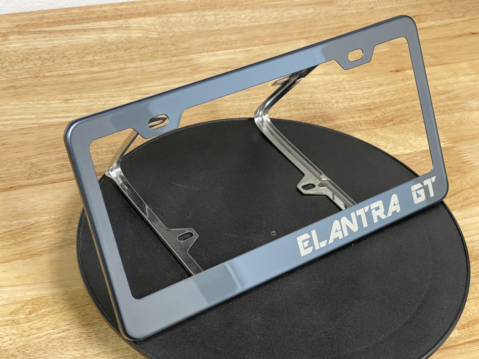Customize Personalized Laser Engraved T304 Stainless Steel License Plate Frame