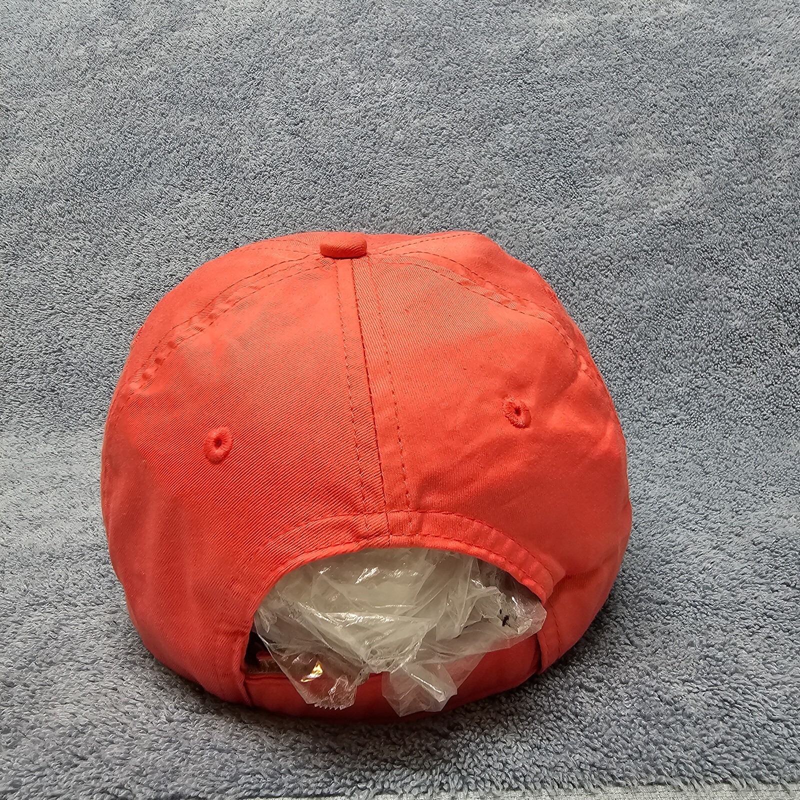 Nike Golf Hat Center Check Swoosh Peach Baseball Hat Golf Cap Hook Loop OSFA