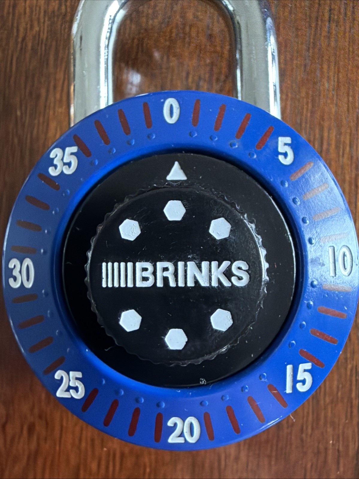 2 Brinks Combination Padlocks with Original Combination Sticker on Back NEW