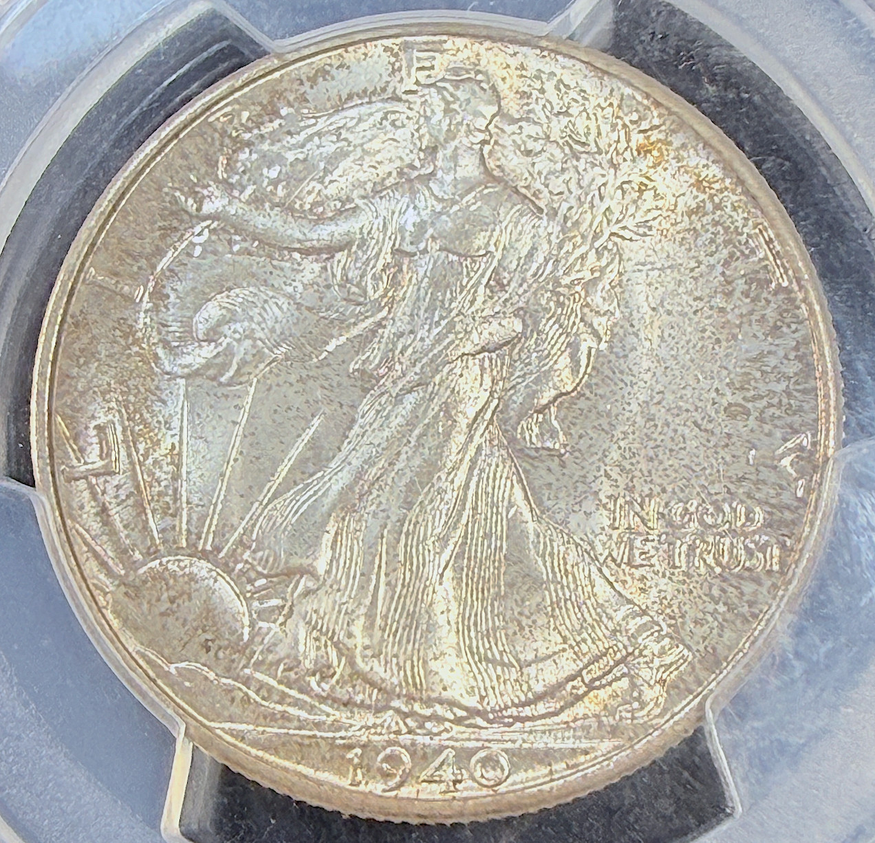 1940 50C Walking Liberty Half Dollar NGC MS66+ Elite Grade Details,Luster,Toning