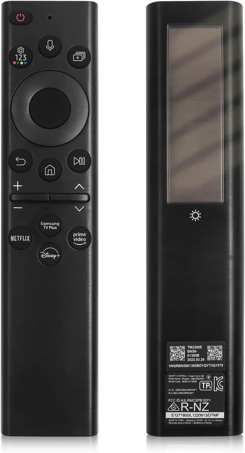Samsung Solar Voice Remote BN59-01385A Bluetooth USB-C Rechargeable