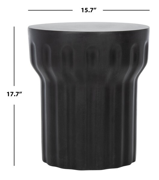 Safavieh VESTA IN/OUTDOOR ACCENT STOOL, Reduced Price 2172731297 VNN1009C