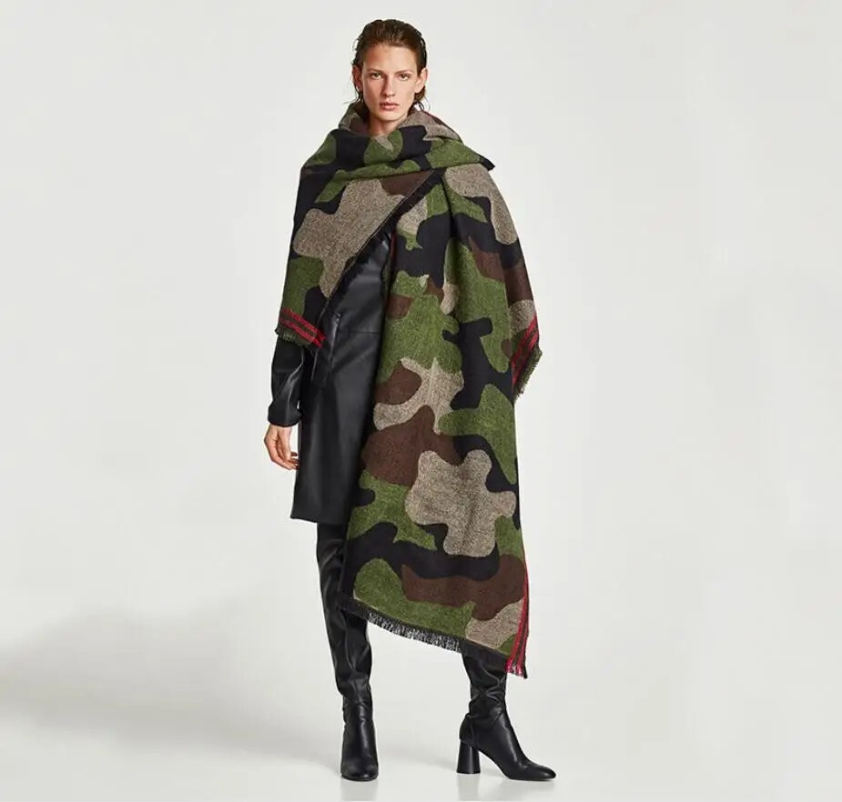 Luxurious Cashmere Feel Leopard Scarf: Shawl, Wrap, Blanket & More!