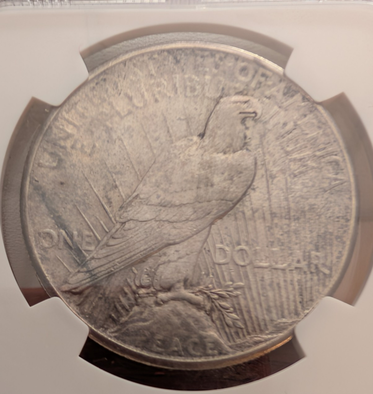 1928P Peace Silver Dollar $1 NGC AU53 250825