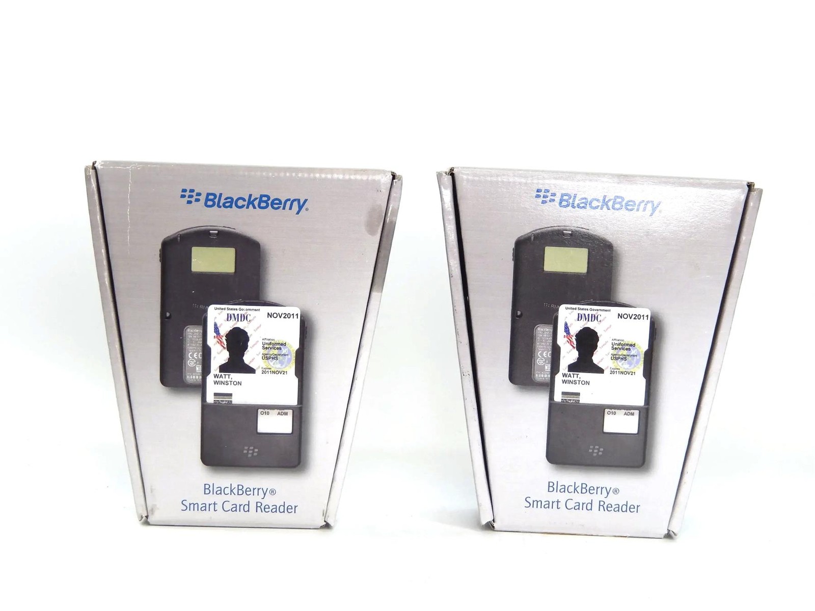Lot of 2 BlackBerry Smart Card Reader RBX11BW - Free Shipping