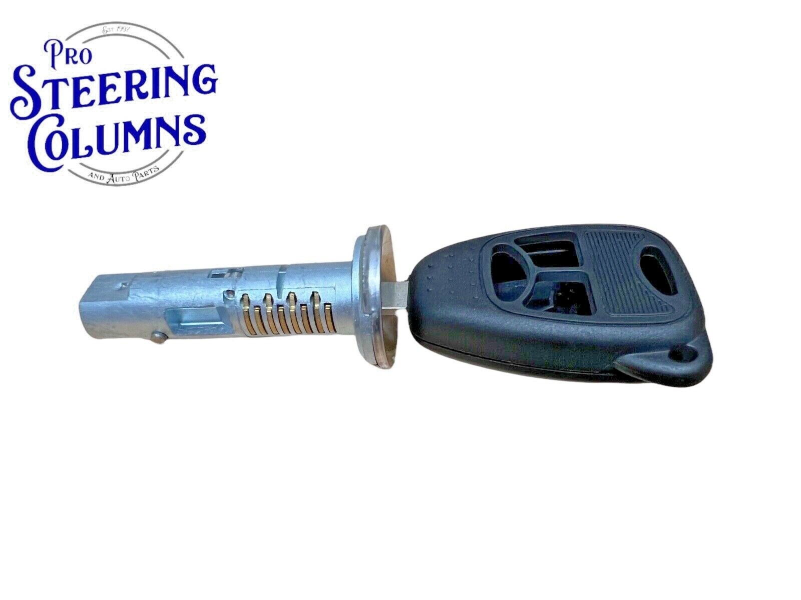 FITS 07-18 JEEP WRANGLER IGNITION LOCK CYLINDER CODED WITH 4 BUTTON KEY SHELL