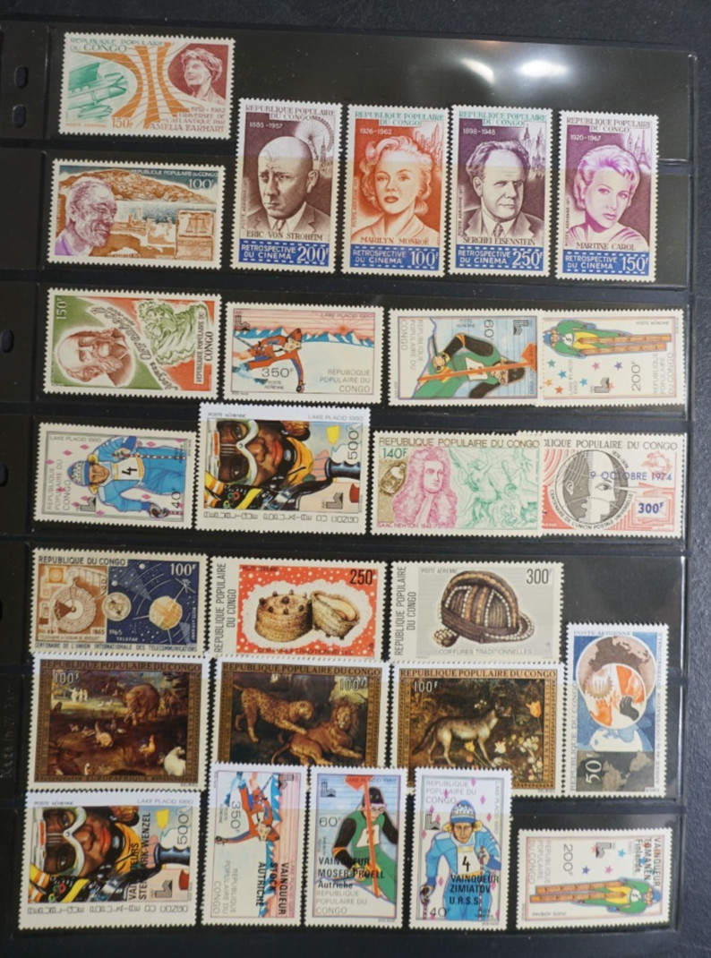 Congo excellent value full sets collection MNH stamps