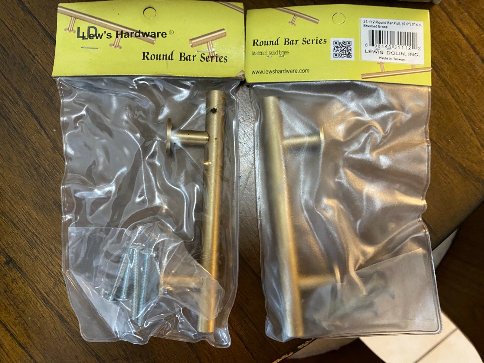 Lewis Dolan 31-112 Solid Brass Cabinent Pulls