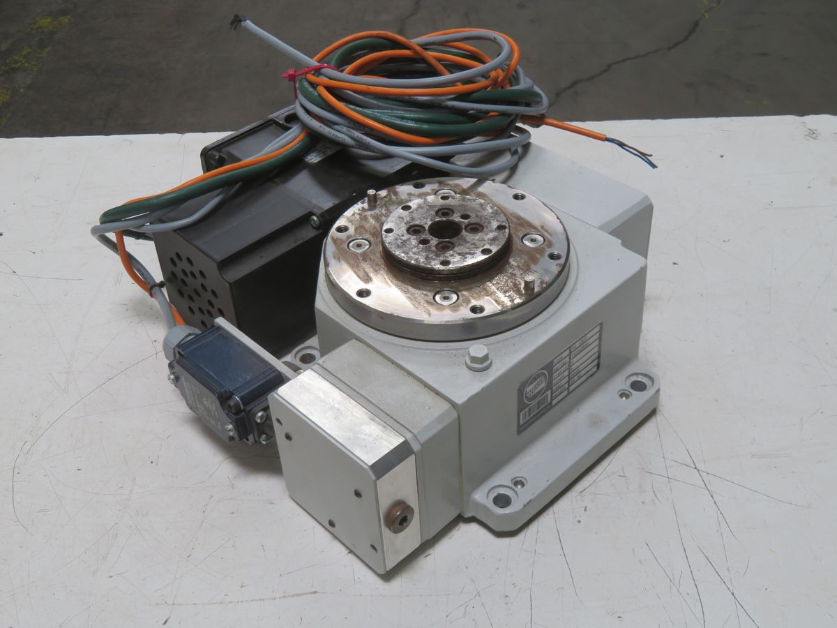 WEISS TC 150T ELECTROMECHANICAL ROTARY INDEXING TABLE 2 STATION T268977