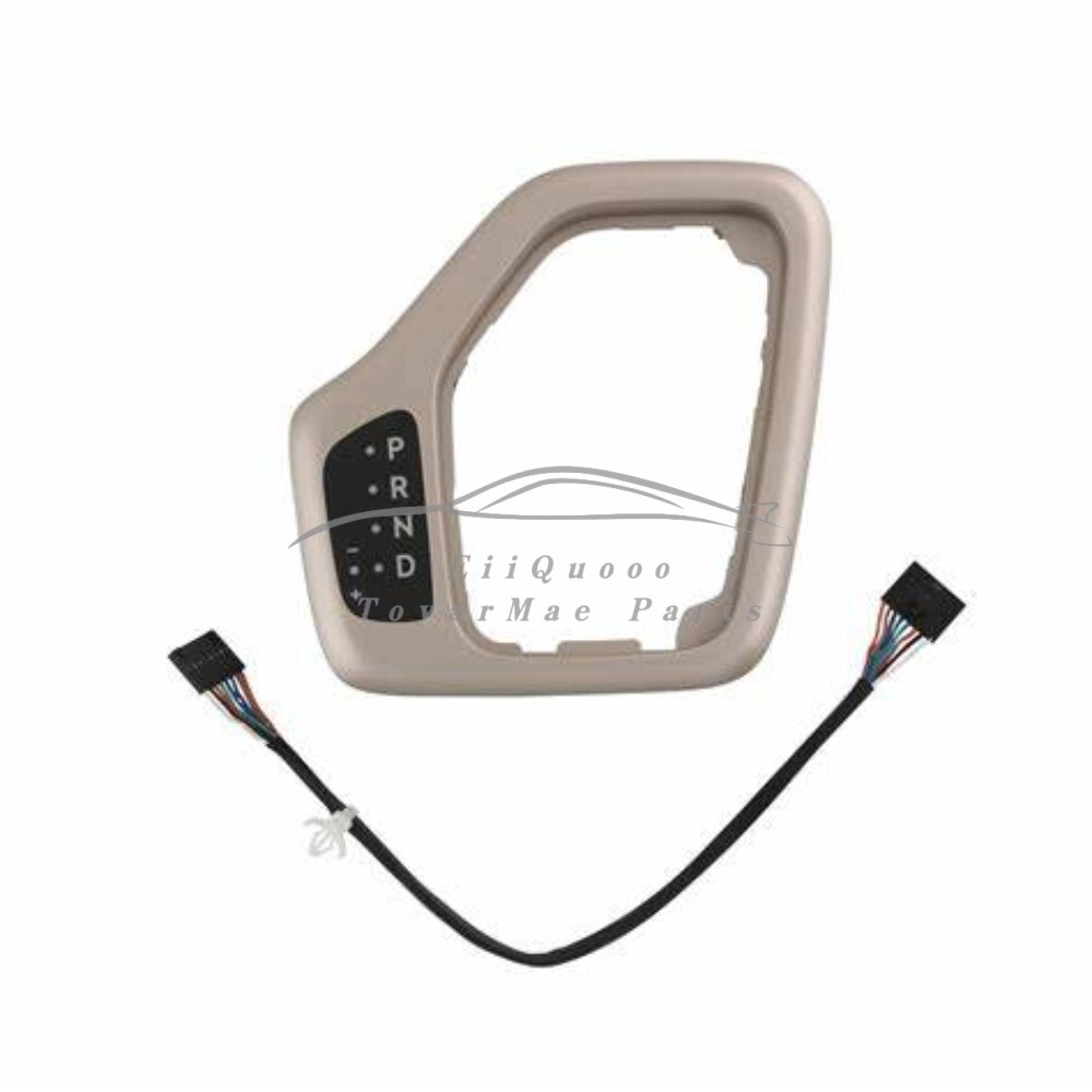 Shifter Bezel W / Harness For 2014-2018 Jeep Cherokee 5YD27LS5AA 601-401 TAN