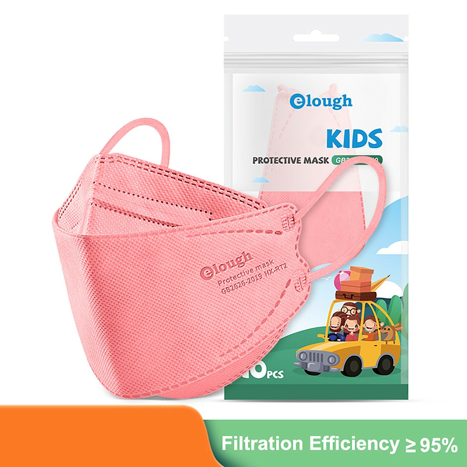 Mask KIDS(3-12 Y) , 4-LAYER of Protection, Soft, Many colors, For Boys Girls