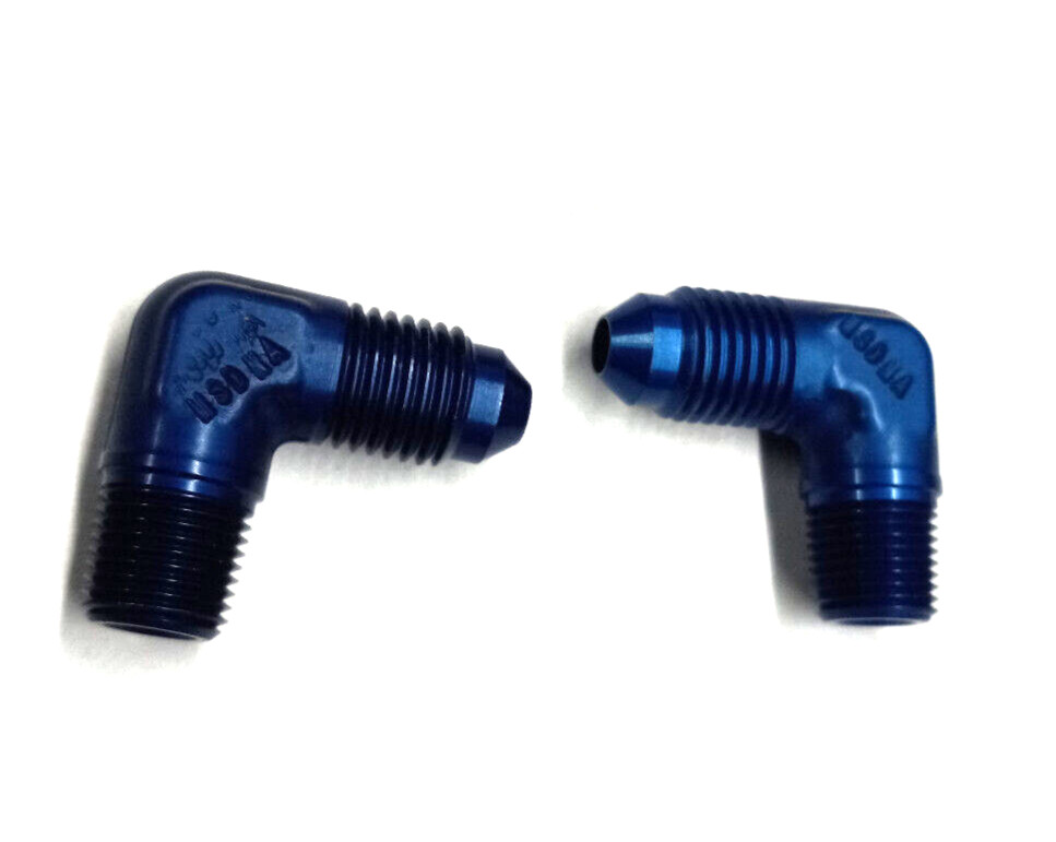 Military Standard P/N MS20822-4D ELBOW  (2/Pack)