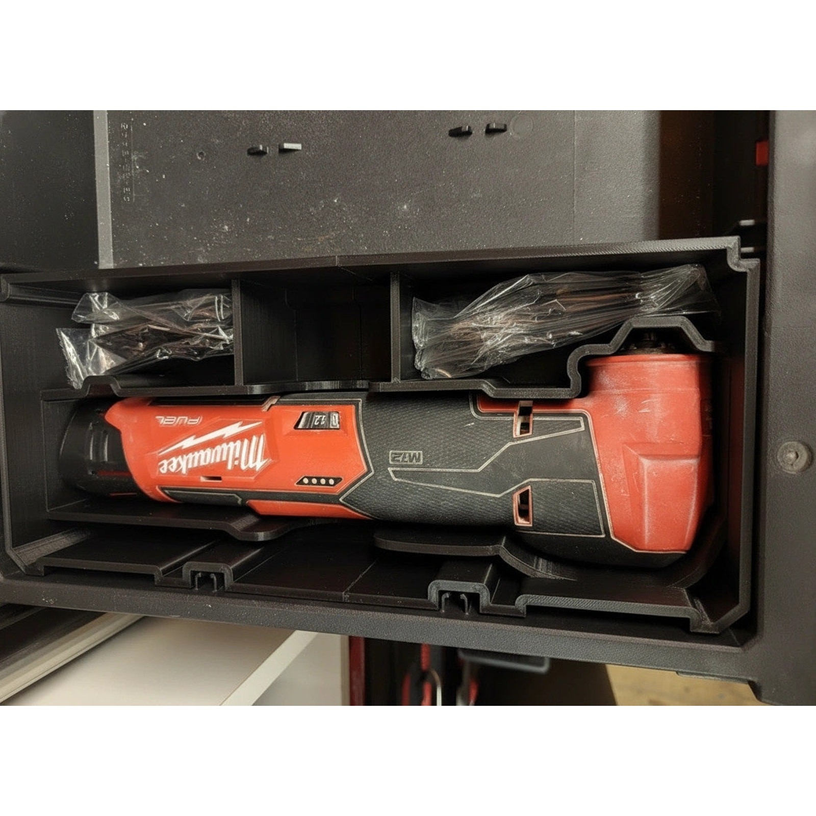 Milwaukee PACKOUT Drawer Insert – M12 Multitool Organizer (Insert Only) MD