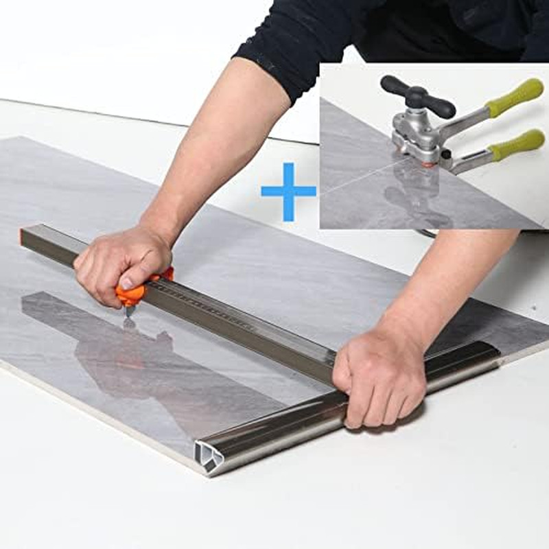 Professional Porcelain Manual Tile Cutter Tool Kit with Large Tile Cutter (Can C