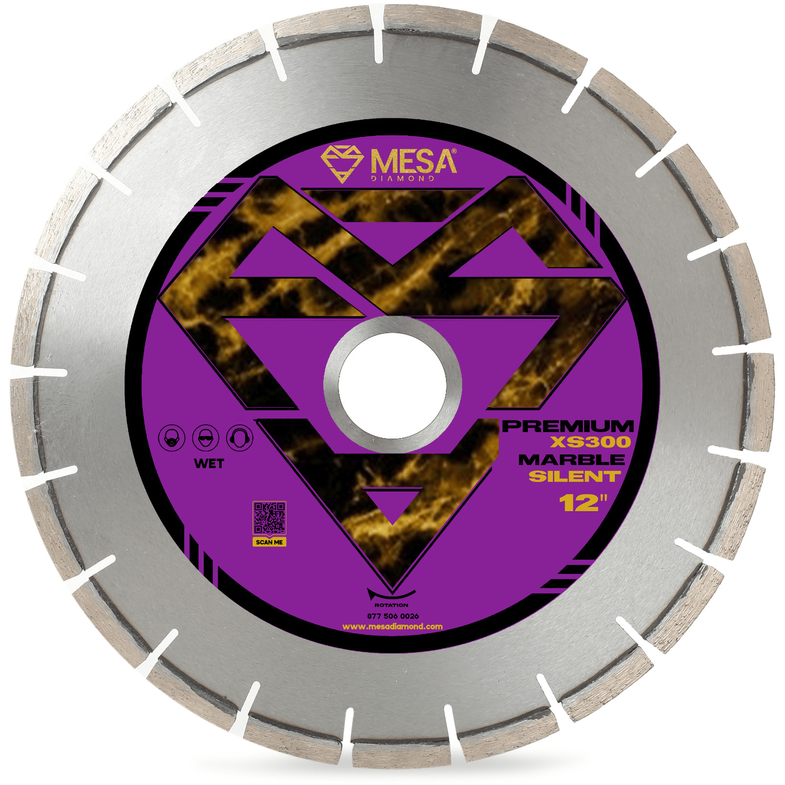 Silent Core Marble Bridge Saw Blade Fast and Long Lasting MESA DIAMOND®Premium