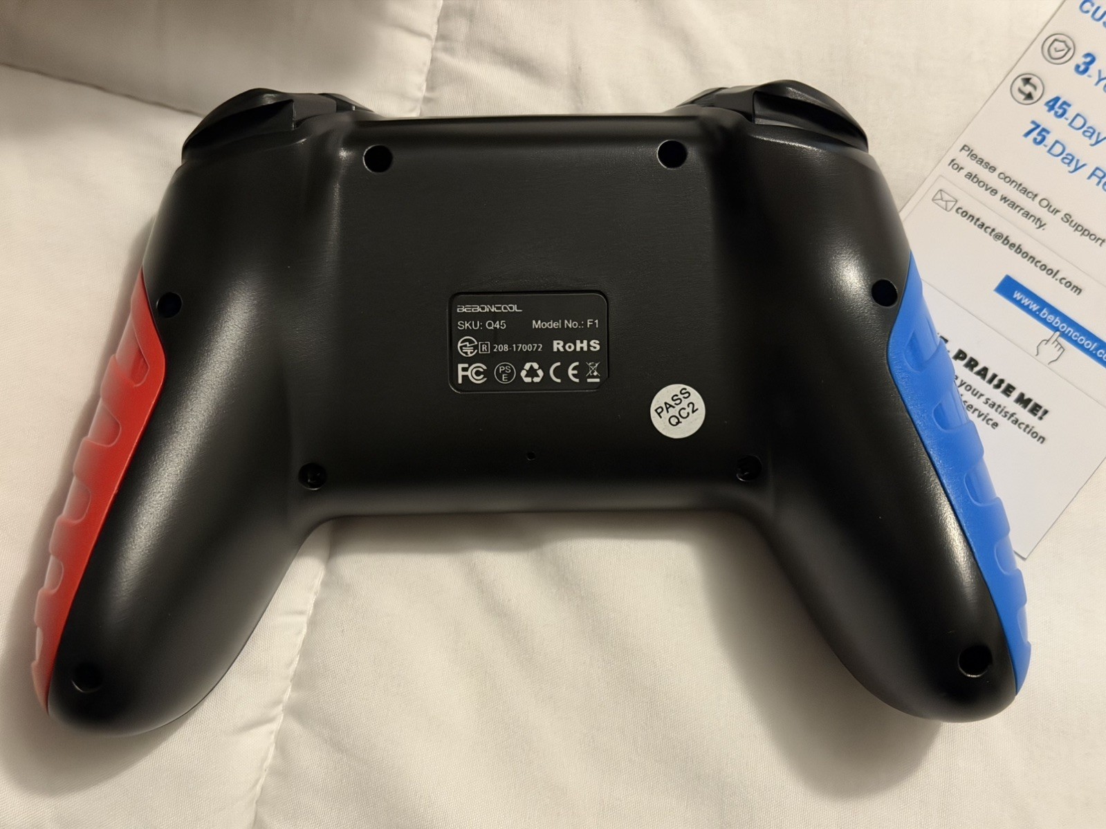 BEBENCOOL Wireless Game Controller for Nintendo Switch new open box NINTENDO
