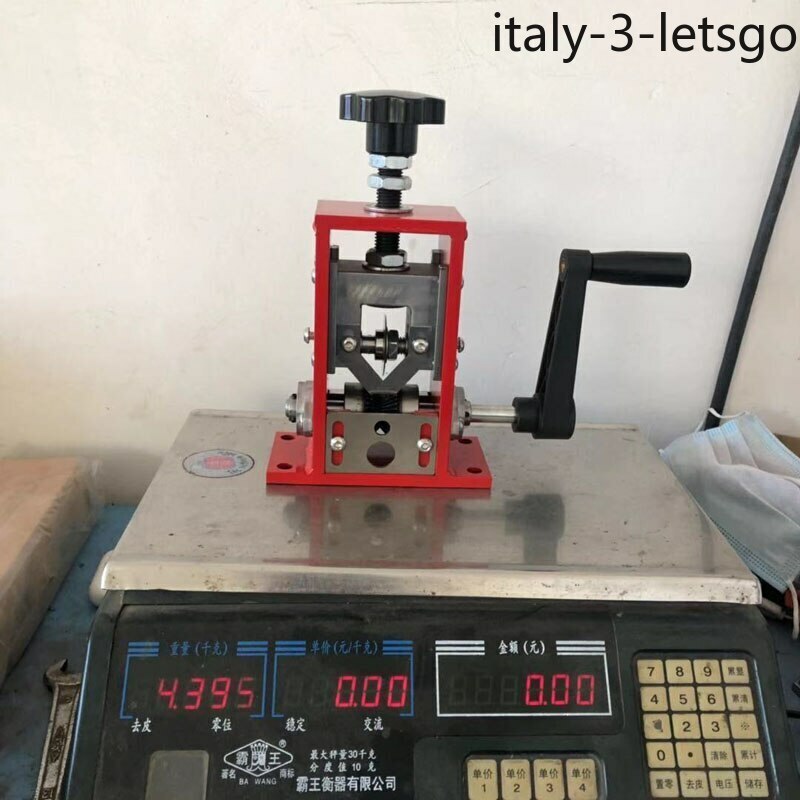 DIY Manual Wire Stripping Machine, for 1.5-20MM Diameter,Disposal Wire Stripper