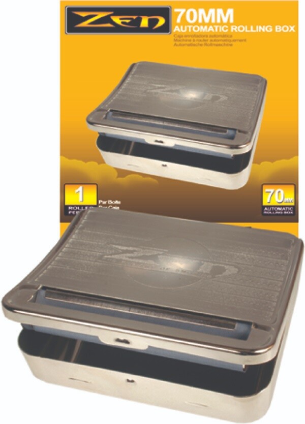 ZEN 70MM SINGLE WIDE SIZE AUTOMATIC CIGARETTE ROLLING BOX
