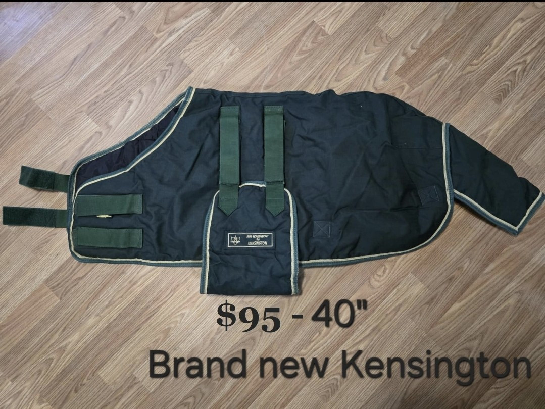 Brand New Kensington 40 Inch Waterproof Winter Blanket With Belly Band