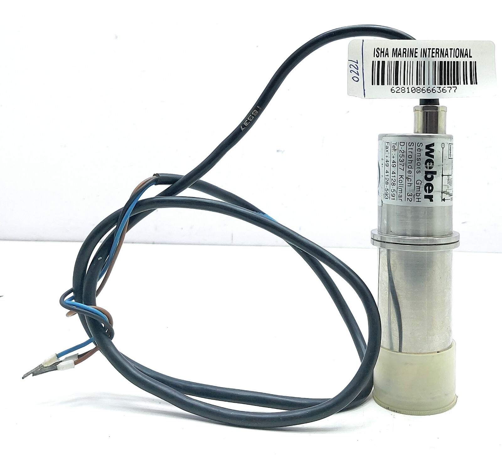 Weber Sensors 4114.30 Flow-Captor Industrial Sensor D-25377