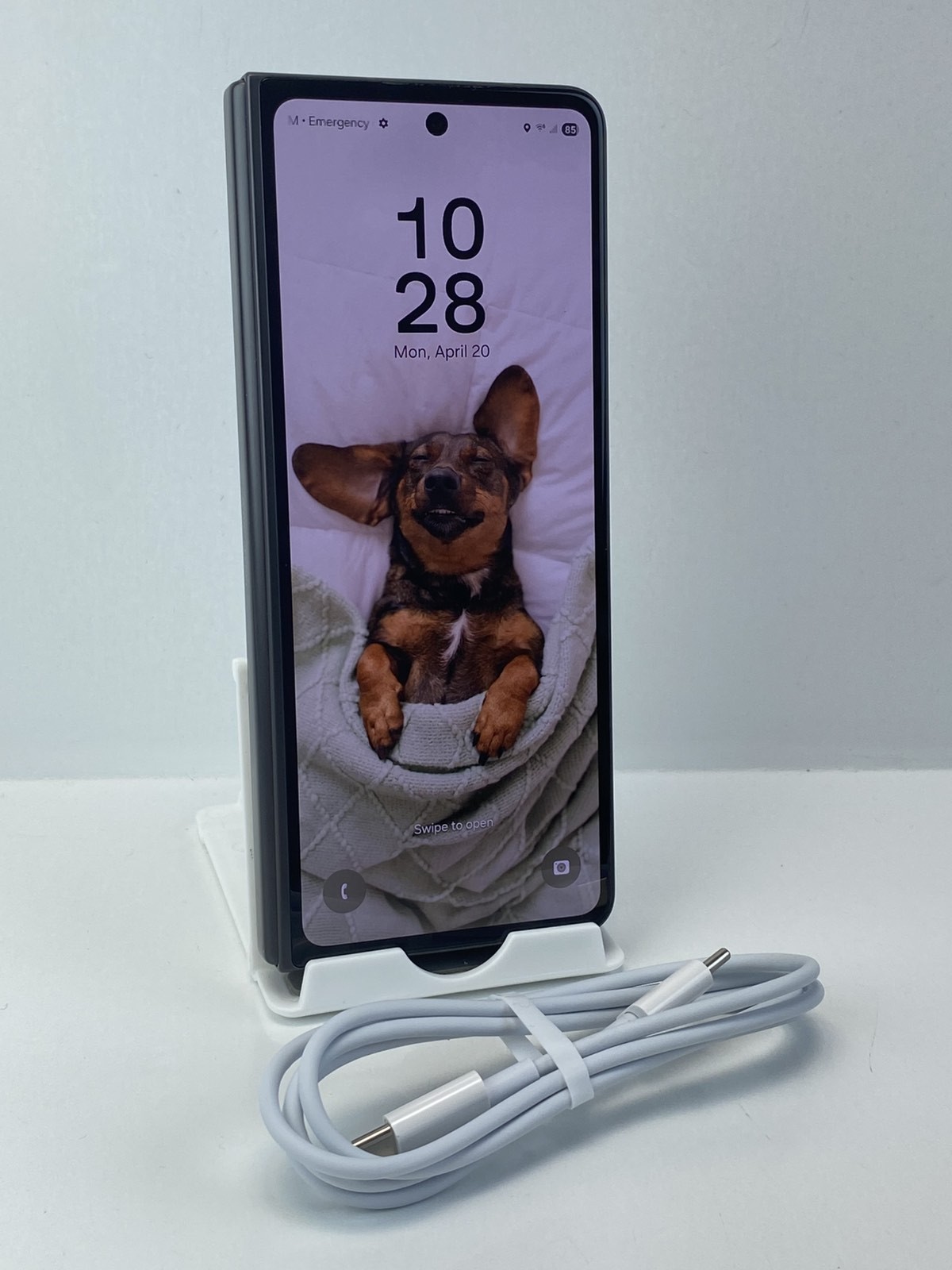 Samsung Galaxy Z Fold5 SM-F946U1 256GB Blue Factory Unlocked Clean ESN