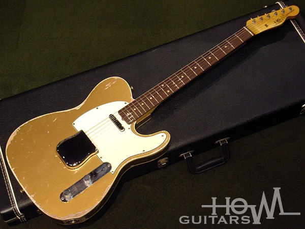 HOWL GUITARS Custom scaster Firemist Gold / Rose #014 #GGbv4