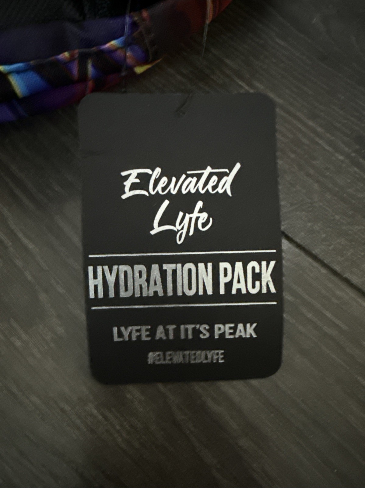 Elevated Lyfe Steven Haman Hydration Backpack New