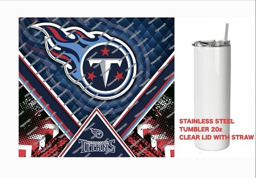 TITANS  -  Tumbler 20 oz Stainless Steel