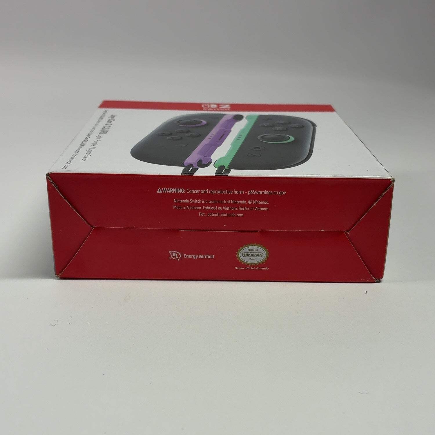 New Nintendo Switch Joy-Cons 2 Pair Controller 127067 Light Purple/Light Green